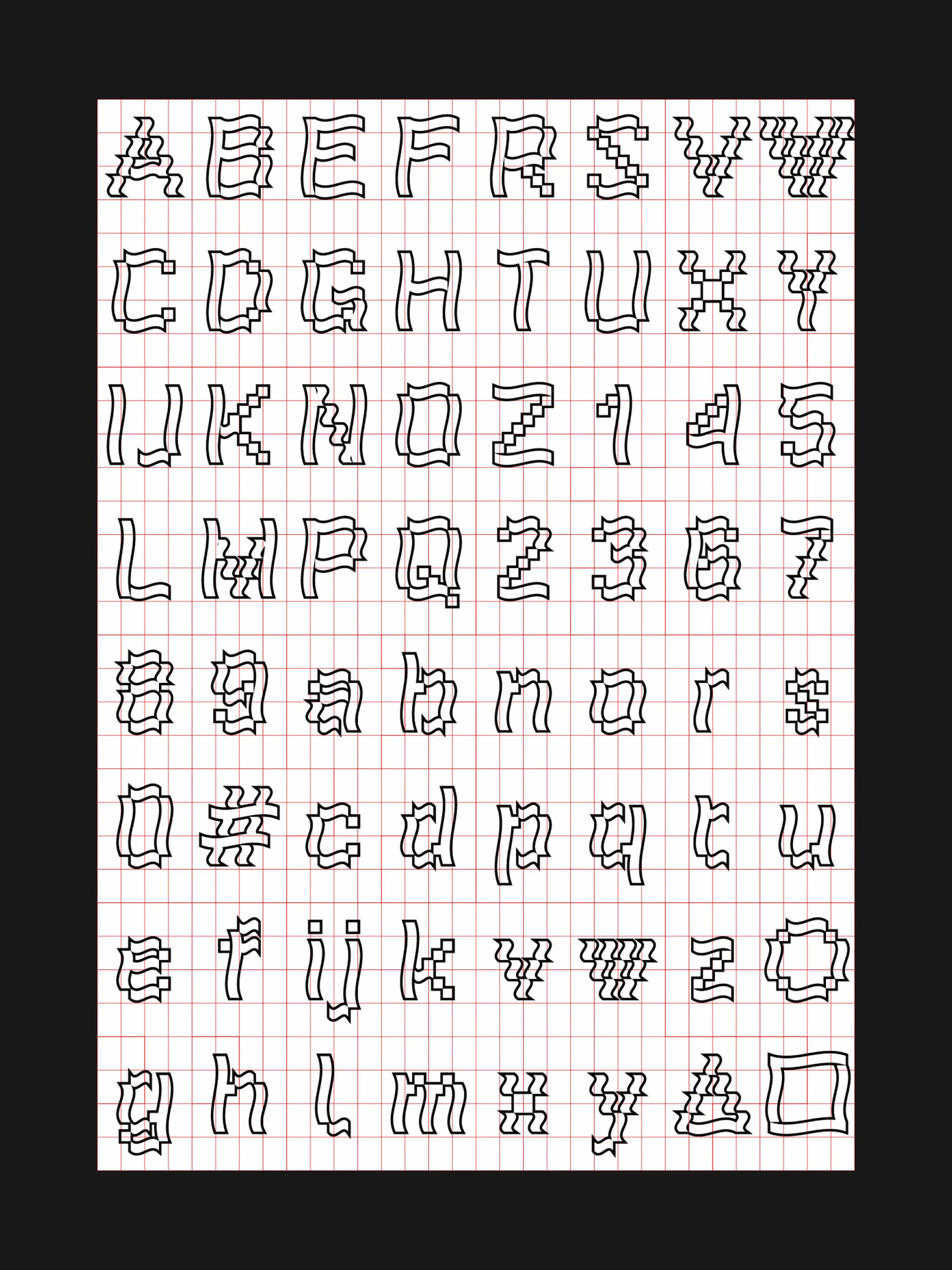 A is A is A: Alphabets