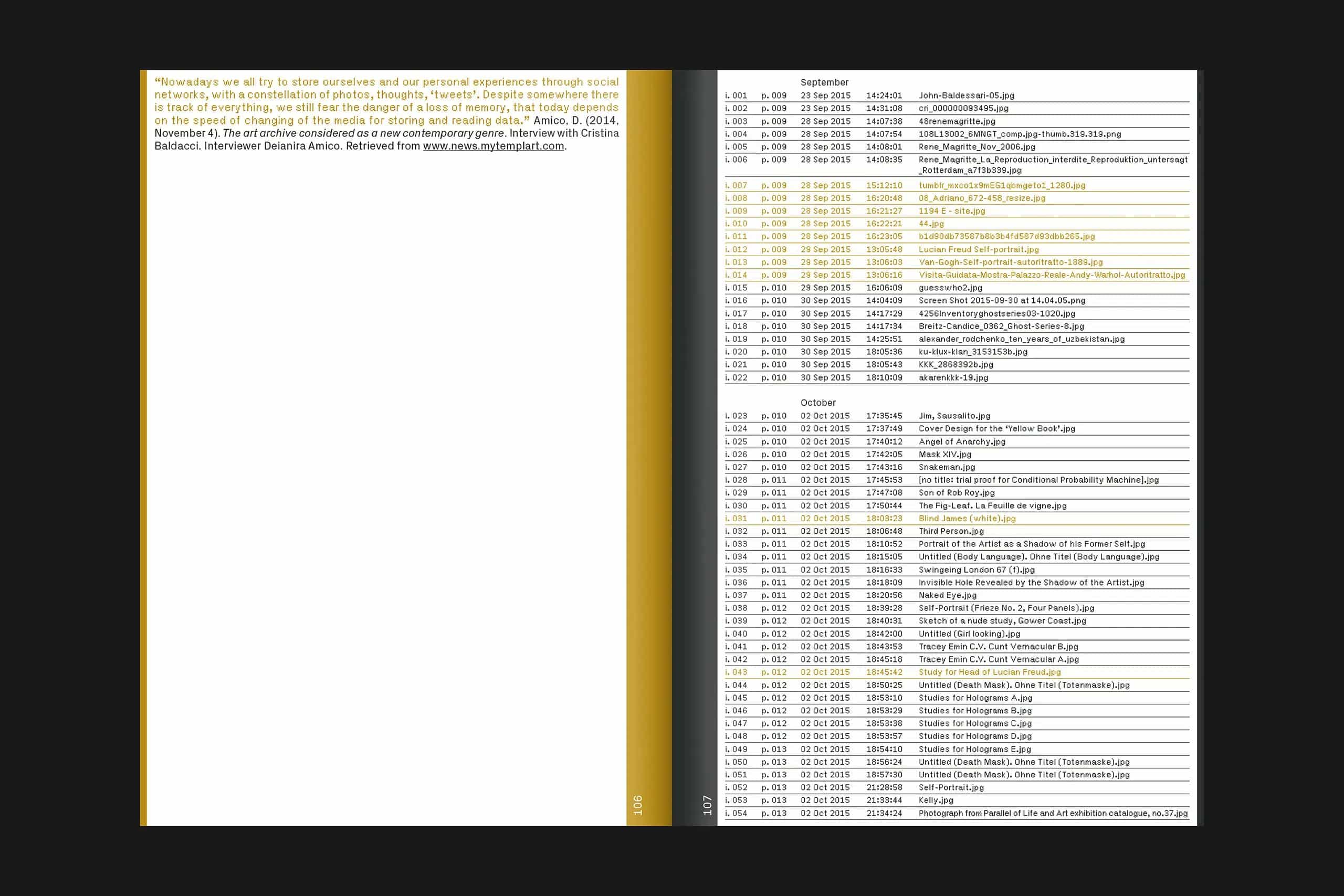 Atlas of Visual Identity