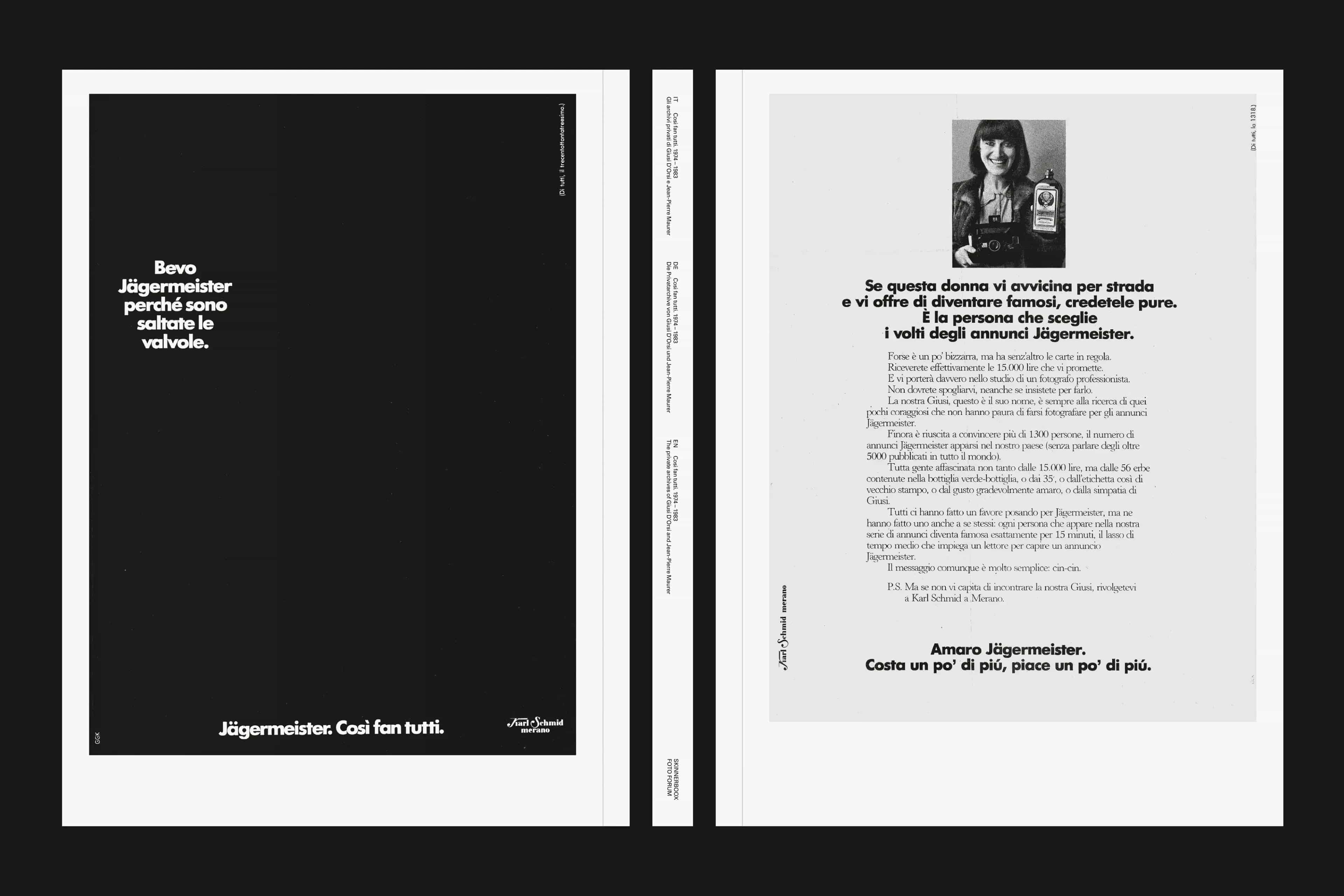 Così fan tutti. 1974–1983