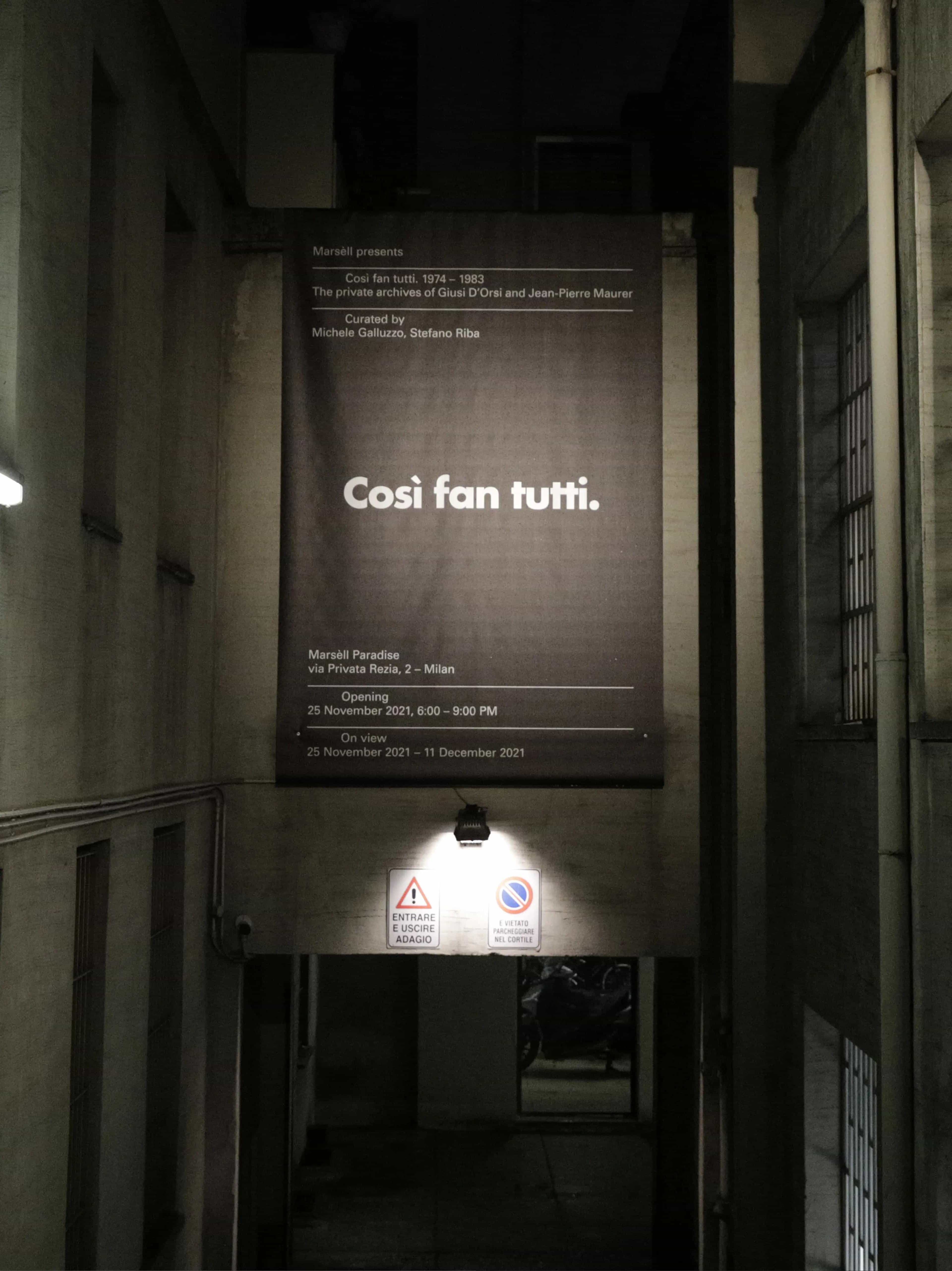 Così fan tutti. 1974–1983