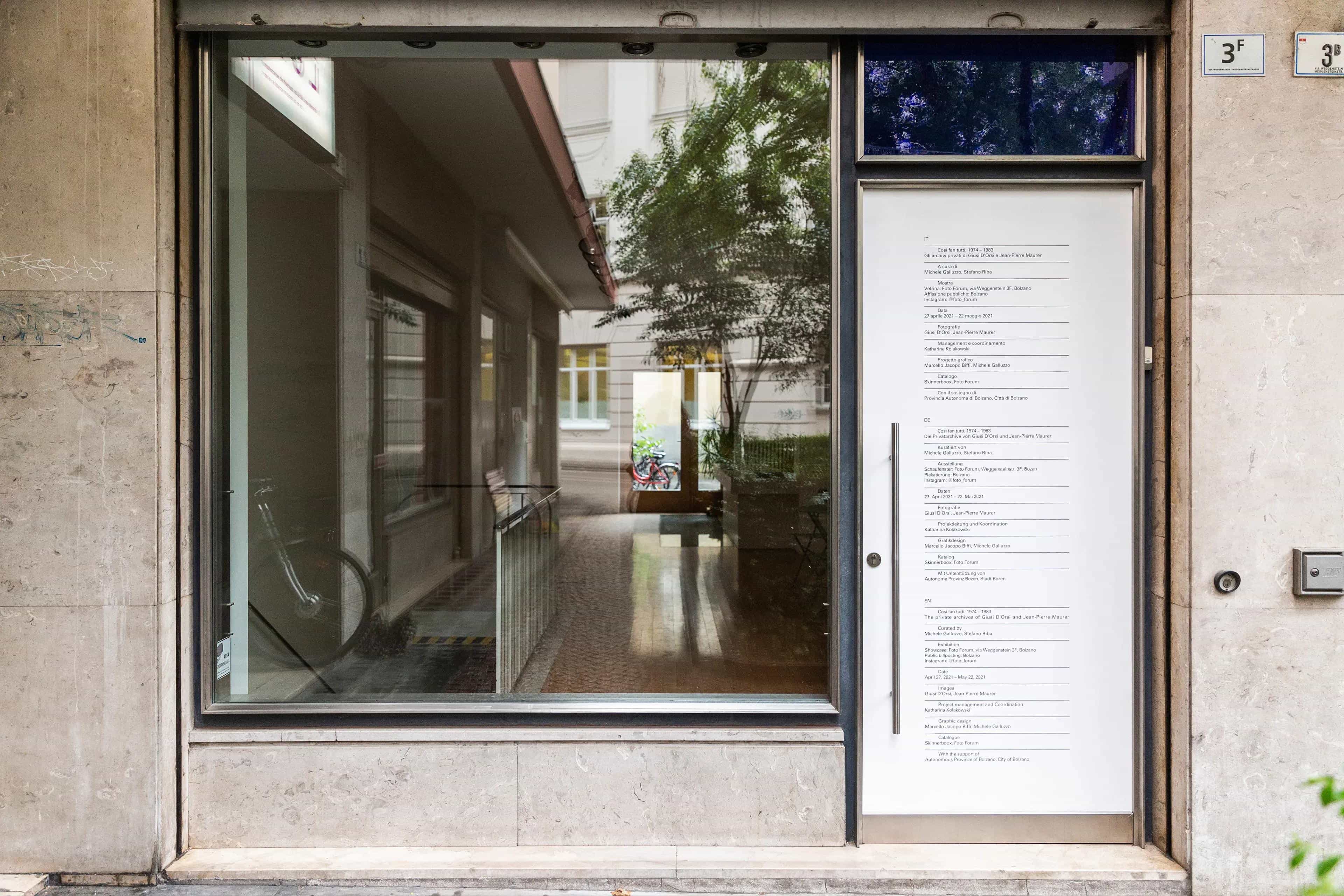 Così fan tutti. 1974–1983